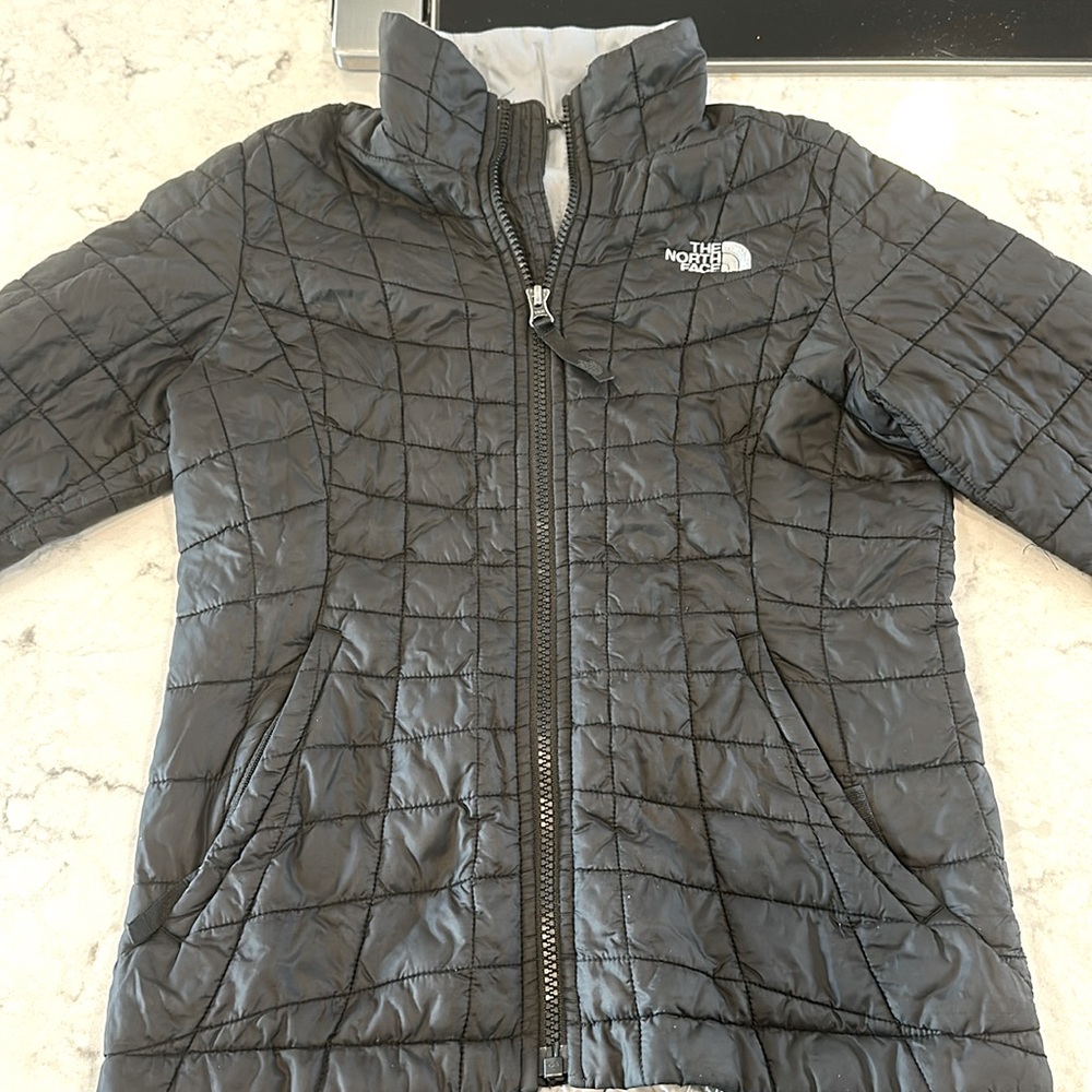 Girls The North Face nano puffer jacket